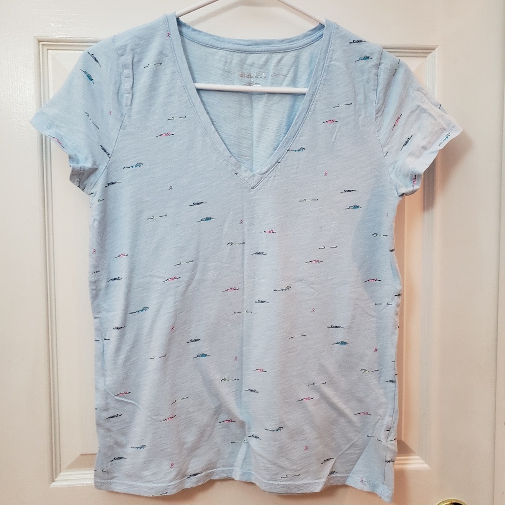 Little swimmers v neck